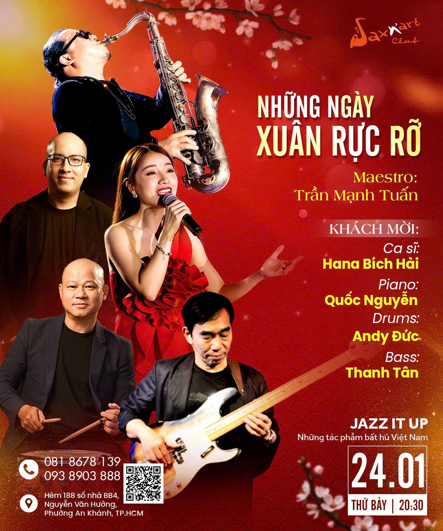 𝐍𝐇𝐔̛̃𝐍𝐆 𝐍𝐆𝐀̀𝐘 𝐗𝐔𝐀̂𝐍 𝐑𝐔̛̣𝐂 𝐑𝐎̛̃ | 𝐒𝐚𝐱𝐍’𝐀𝐫𝐭 𝐂𝐥𝐮𝐛 📅 𝐓𝐡𝐮̛́ 𝐁𝐚̉𝐲, 𝟐𝟒/𝟎𝟏 | 𝐒𝐡𝐨𝐰𝐭𝐢𝐦𝐞: 𝟗𝐩𝐦 – 𝟏𝟏𝐩𝐦